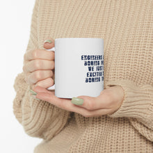 DistinctInk Glossy White Coffee / Tea Mug - Engineers Aren't Boring Excited Over Boring Things