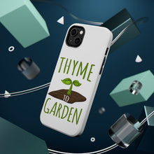 DistinctInk ToughCase for Apple iPhone, Compatible with MagSafe Charging - Thyme to Garden