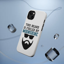 DistinctInk ToughCase for Apple iPhone, Compatible with MagSafe Charging - This Beard is Fueled by Moonshine