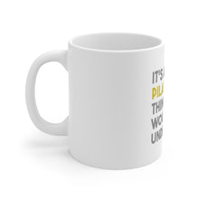 DistinctInk Glossy White Coffee / Tea Mug - It's a Pilates Thing You Wouldn't Understand