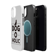 DistinctInk ToughCase for Apple iPhone, Compatible with MagSafe Charging - Dog O Holic - Dogoholic