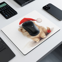 DistinctInk Mouse Pad - 1/4" Foam Rubber - Pomeranian Puppy Drawing