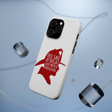 DistinctInk ToughCase for Apple iPhone, Compatible with MagSafe Charging - Feel Safe at Night Sleep with a Firefighter