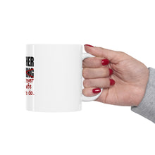 DistinctInk Glossy White Coffee / Tea Mug - I'd Rather Be Fishing Whatever My Wife Tells Me