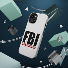 DistinctInk ToughCase for Apple iPhone, Compatible with MagSafe Charging - FBI Fanatic Boxing Individual