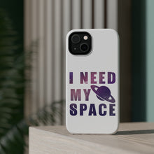 DistinctInk ToughCase for Apple iPhone, Compatible with MagSafe Charging - I Need My Space - Astronomy