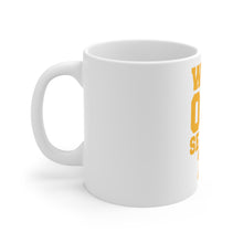 DistinctInk Glossy White Coffee / Tea Mug - What Off Season? Basketball