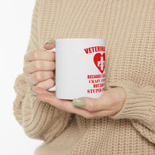 DistinctInk Glossy White Coffee / Tea Mug - Vets Cure Crazy Animals But Can't Fix Stupid