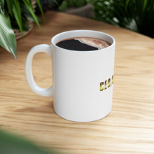 DistinctInk Glossy White Coffee / Tea Mug - CEO,000,000 Entrepreneur 3 commo