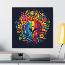 DistinctInk Canvas Wall Art with A World of Possibilities for LGBTQ+ Pride