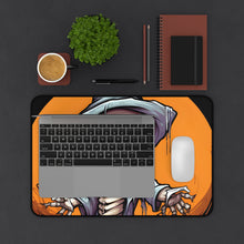 DistinctInk Desk Mat with Haunted Jack-O'-Skeleton Design for Halloween