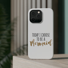 DistinctInk ToughCase for Apple iPhone, Compatible with MagSafe Charging - Today I Choose to be a Mermaid