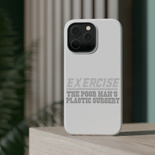 DistinctInk ToughCase for Apple iPhone, Compatible with MagSafe Charging - Exercise The Poor Man's Plastic Surgery