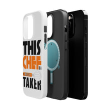 DistinctInk ToughCase for Apple iPhone, Compatible with MagSafe Charging - This Chef is a Whisk Taker