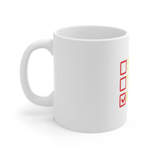 DistinctInk Glossy White Coffee / Tea Mug - Single Taken Busy Playing Baseball