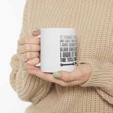 DistinctInk Glossy White Coffee / Tea Mug - Mechanic Can't Be Inherited Purchased
