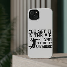 DistinctInk ToughCase for Apple iPhone, Compatible with MagSafe Charging - You Set It IN The Air And I'll Hit It Anywhere