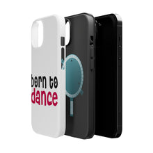 DistinctInk ToughCase for Apple iPhone, Compatible with MagSafe Charging - Born to Dance