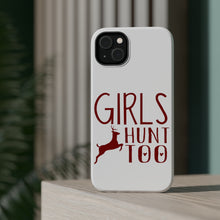 DistinctInk ToughCase for Apple iPhone, Compatible with MagSafe Charging - Girls Hunt Too - Deer