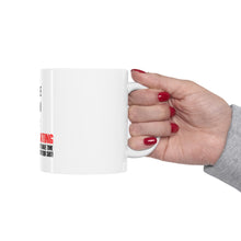 DistinctInk Glossy White Coffee / Tea Mug - Single Taken Going Roller Skating