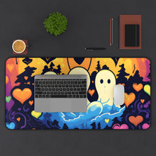 DistinctInk Desk Mat with A Life Of Adventure Design for Halloween  LGBTQ+ Pride