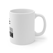 DistinctInk Glossy White Coffee / Tea Mug - Choose Your Weapon - Chef Knives