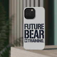 DistinctInk ToughCase for Apple iPhone, Compatible with MagSafe Charging - Future Bear in Training