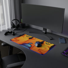 DistinctInk LED Gaming Mouse Pad with Finding Your Purpose in Life Design for Halloween  LGBTQ+ Pride