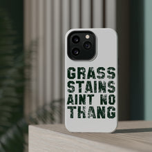 DistinctInk ToughCase for Apple iPhone, Compatible with MagSafe Charging - Grass Stains Ain't No Thang