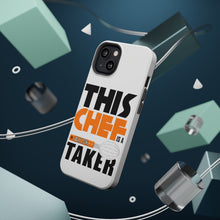 DistinctInk ToughCase for Apple iPhone, Compatible with MagSafe Charging - This Chef is a Whisk Taker