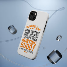 DistinctInk ToughCase for Apple iPhone, Compatible with MagSafe Charging - Hunting Dad - Raising My Hunting Buddy
