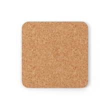 DistinctInk (Set of 4) Corkwood Coasters with Skelly's Halloween Bash Design for Halloween