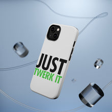 DistinctInk ToughCase for Apple iPhone, Compatible with MagSafe Charging - Just Twerk It