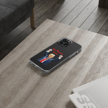 DistinctInk Clear Case for Apple iPhone or Samsung Galaxy - Trump "You Missed, Loser" Cartoon Design