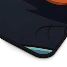 DistinctInk Desk Mat with Nightly Fright of Bats and Ghouls Design for Halloween