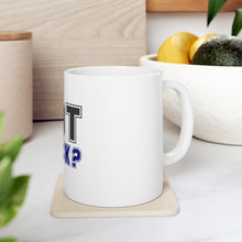 DistinctInk Glossy White Coffee / Tea Mug - Got Stick? Hockey