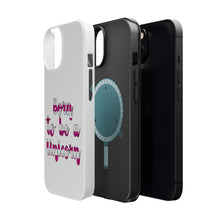 DistinctInk ToughCase for Apple iPhone, Compatible with MagSafe Charging - Born to be a Unicorn