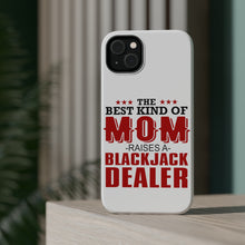 DistinctInk ToughCase for Apple iPhone, Compatible with MagSafe Charging - Best Mom Raises a Blackjack Dealer