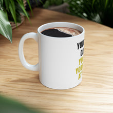 DistinctInk Glossy White Coffee / Tea Mug - Your Mom Called You Left Your Game at Home