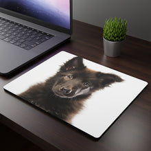DistinctInk Mouse Pad - 1/4" Foam Rubber - Belgian Sheepdog Puppy