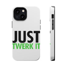 DistinctInk ToughCase for Apple iPhone, Compatible with MagSafe Charging - Just Twerk It