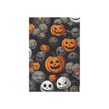 DistinctInk Garden & House Banner Flag with Haunted Harvest Time Design for Halloween