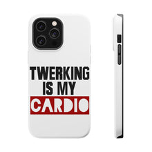 DistinctInk ToughCase for Apple iPhone, Compatible with MagSafe Charging - Twerking is My Cardio