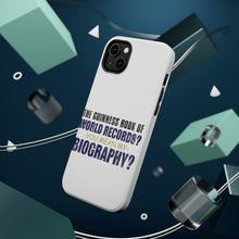 DistinctInk ToughCase for Apple iPhone, Compatible with MagSafe Charging - Guinness Book Of Records - My Biography