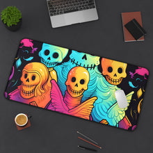 DistinctInk Desk Mat with The Joy of Connecting Design for Halloween  LGBTQ+ Pride
