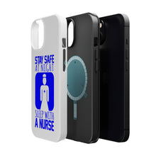 DistinctInk ToughCase for Apple iPhone, Compatible with MagSafe Charging - Stay Safe at Night Sleep With a Nurse