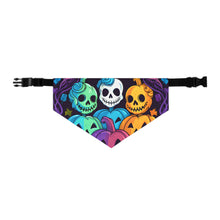 DistinctInk Adjustable Pet Banana Collar with Creating Lasting Memories Design for Halloween LGBTQ+ Pride