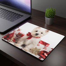 DistinctInk Mouse Pad - 1/4" Foam Rubber - West Highland White Terrier Puppy