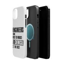 DistinctInk ToughCase for Apple iPhone, Compatible with MagSafe Charging - Chemical Engineers are the Best