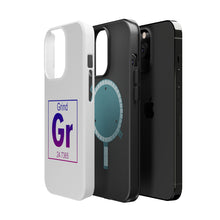 DistinctInk ToughCase for Apple iPhone, Compatible with MagSafe Charging - Entrepreneur Grind GR Element